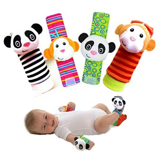 Fisher-Price | Accessories | Baby Musical Smart Phone Sock Rattles ...